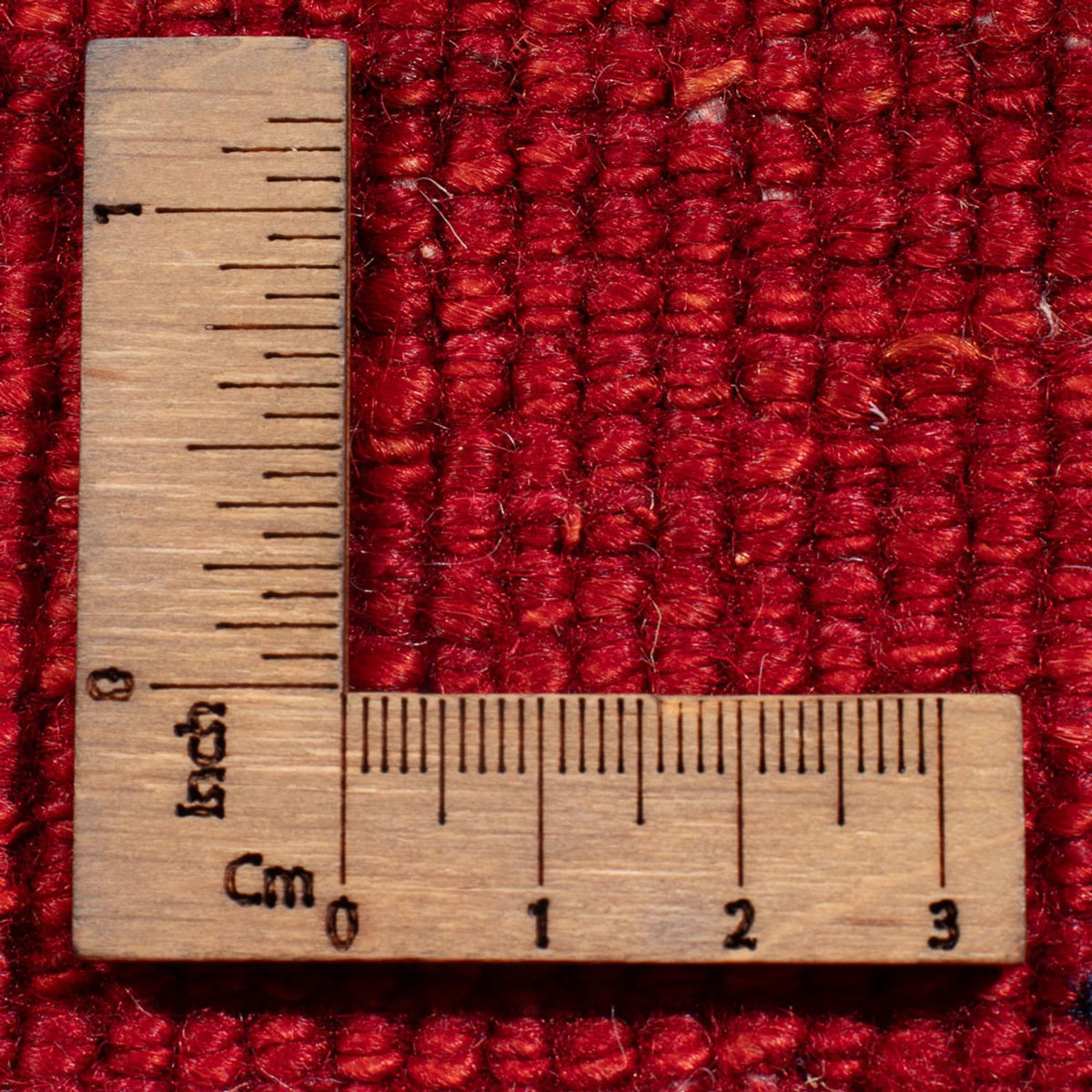 Dywan Gabbeh - perski - 176 x 124 cm - czerwony