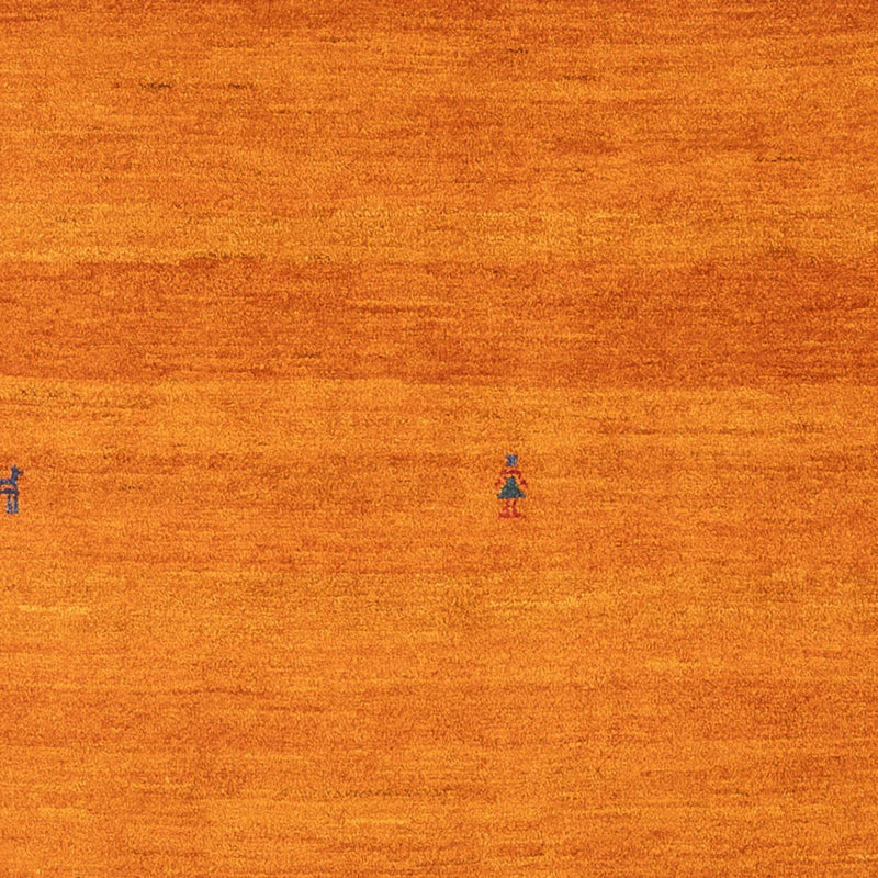 Dywan Gabbeh - perski - 187 x 123 cm - pomarańczowy