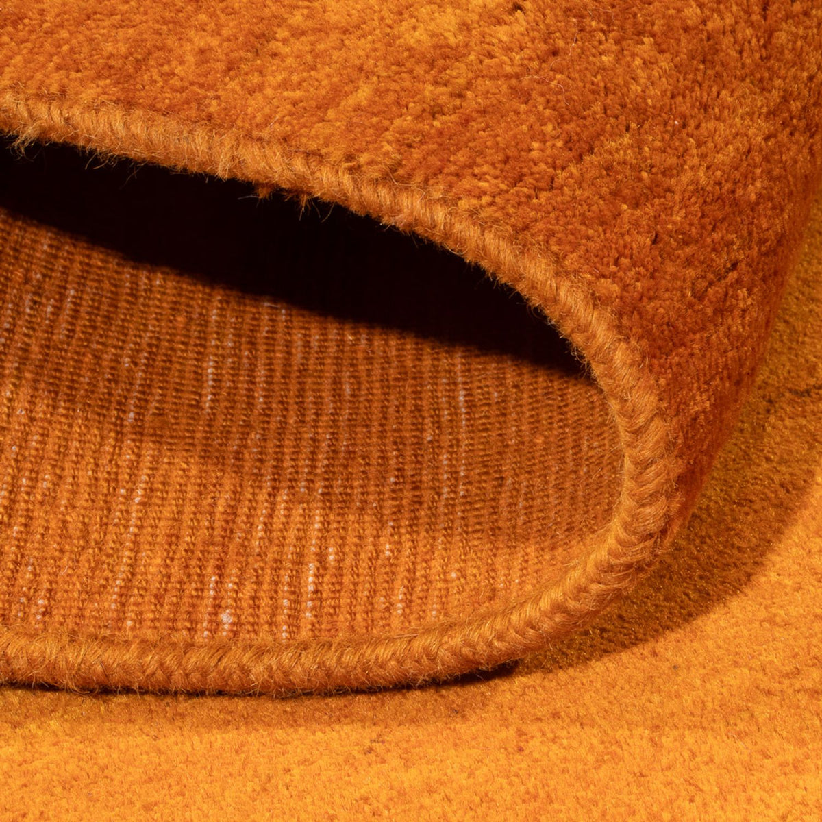 Dywan Gabbeh - perski - 187 x 123 cm - pomarańczowy