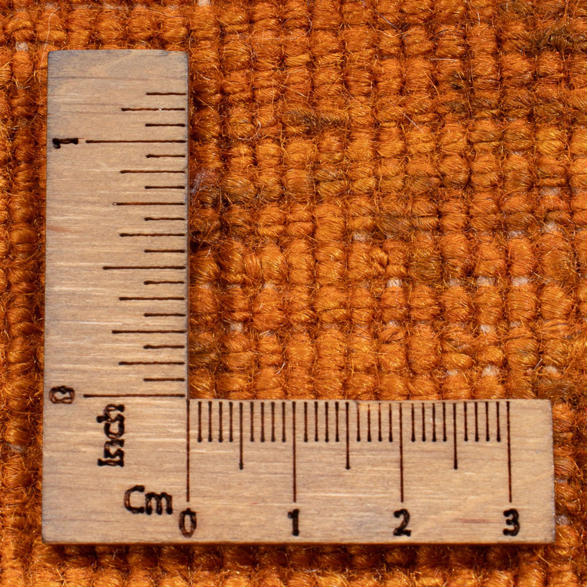 Dywan Gabbeh - perski - 187 x 123 cm - pomarańczowy