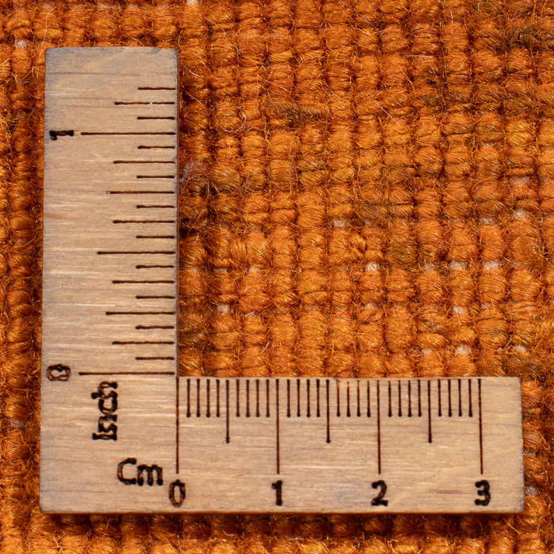 Dywan Gabbeh - perski - 187 x 123 cm - pomarańczowy