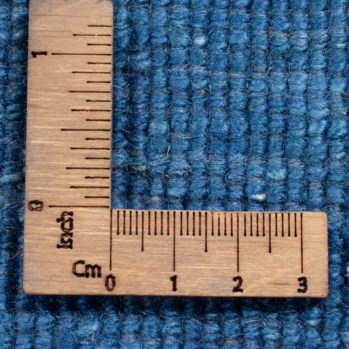 Dywan Gabbeh - perski - 180 x 116 cm - niebieski