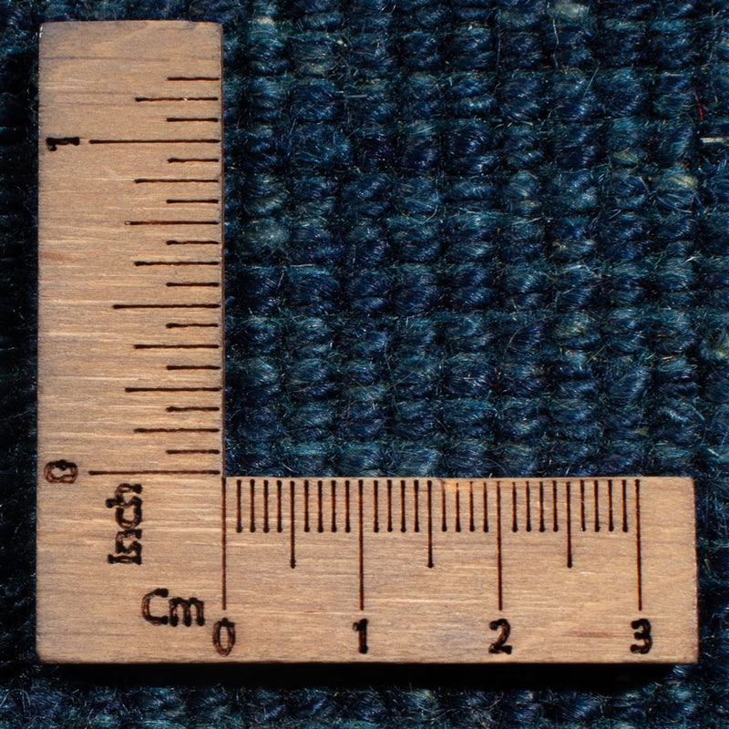 Dywan Gabbeh - perski - 193 x 119 cm - ciemnoniebieski