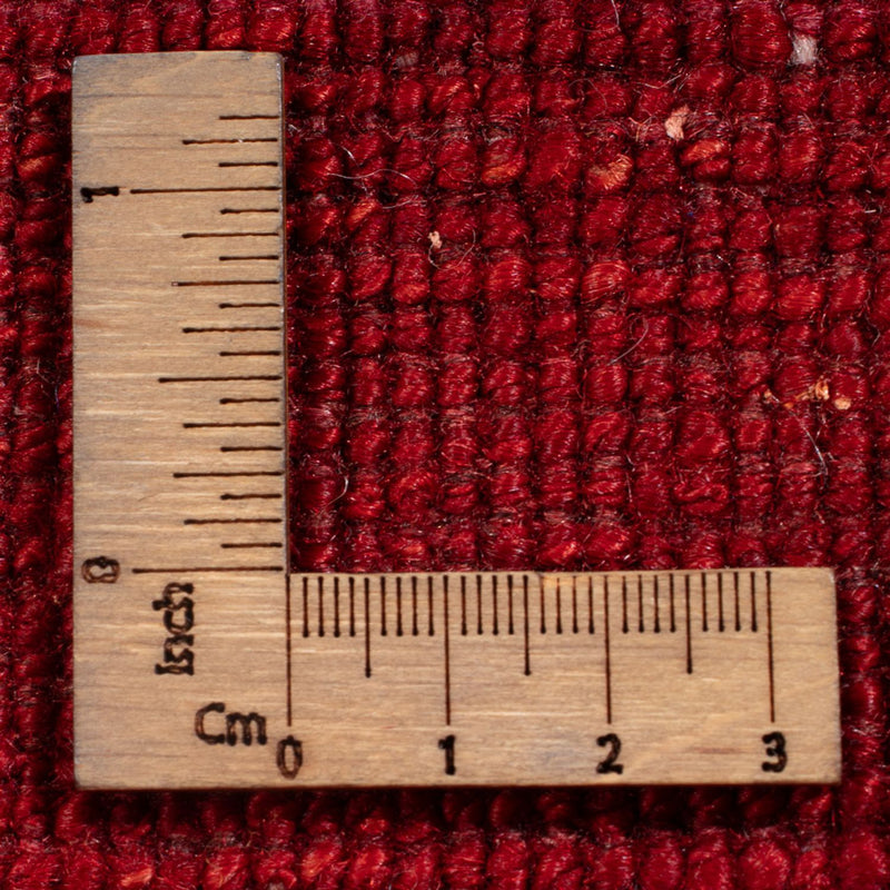 Dywan Gabbeh - perski - 177 x 118 cm - czerwony