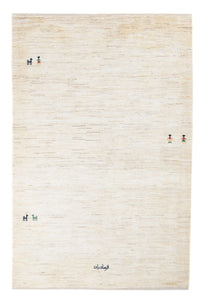 Dywan Gabbeh - perski - 177 x 121 cm - beżowy