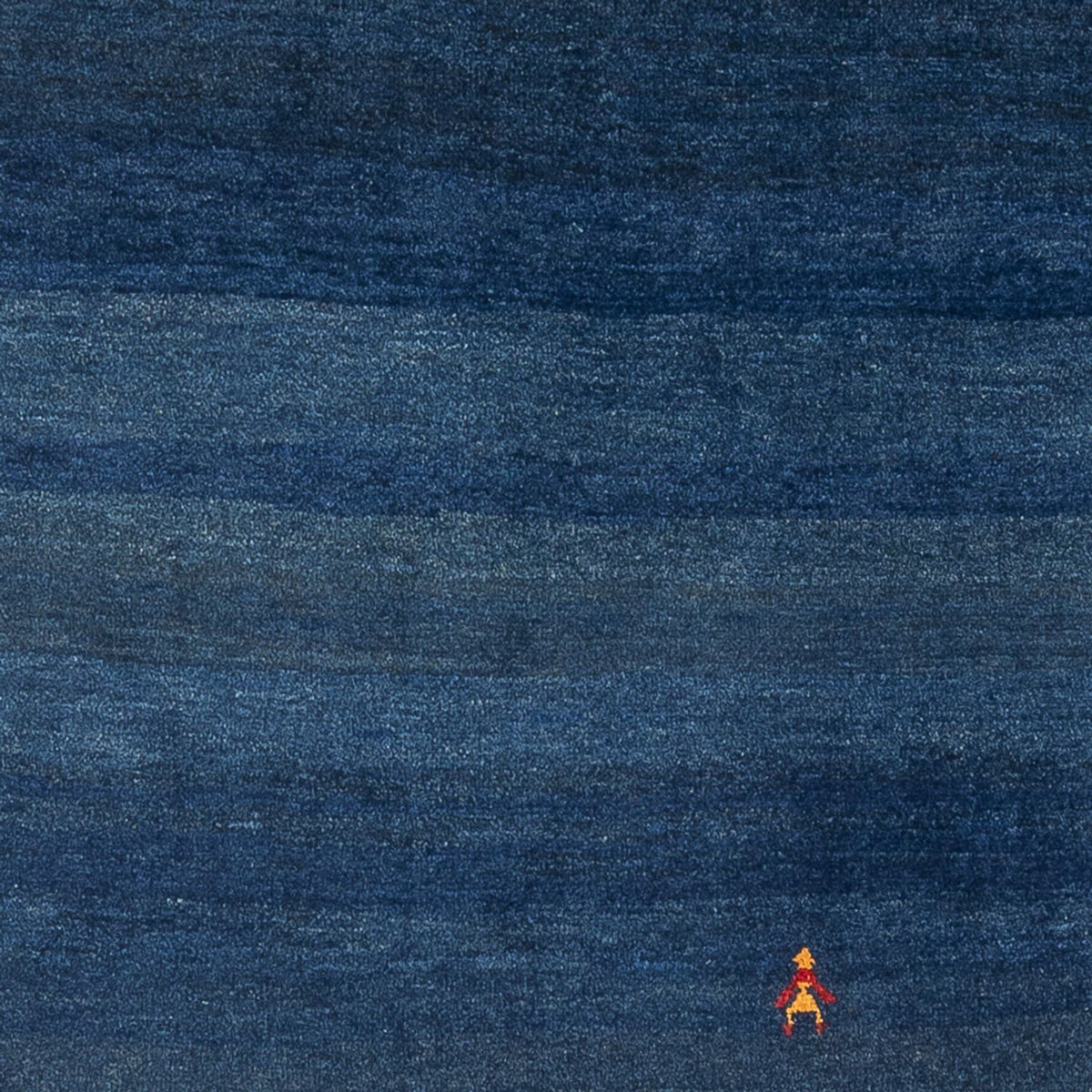 Dywan Gabbeh - perski - 172 x 117 cm - ciemnoniebieski