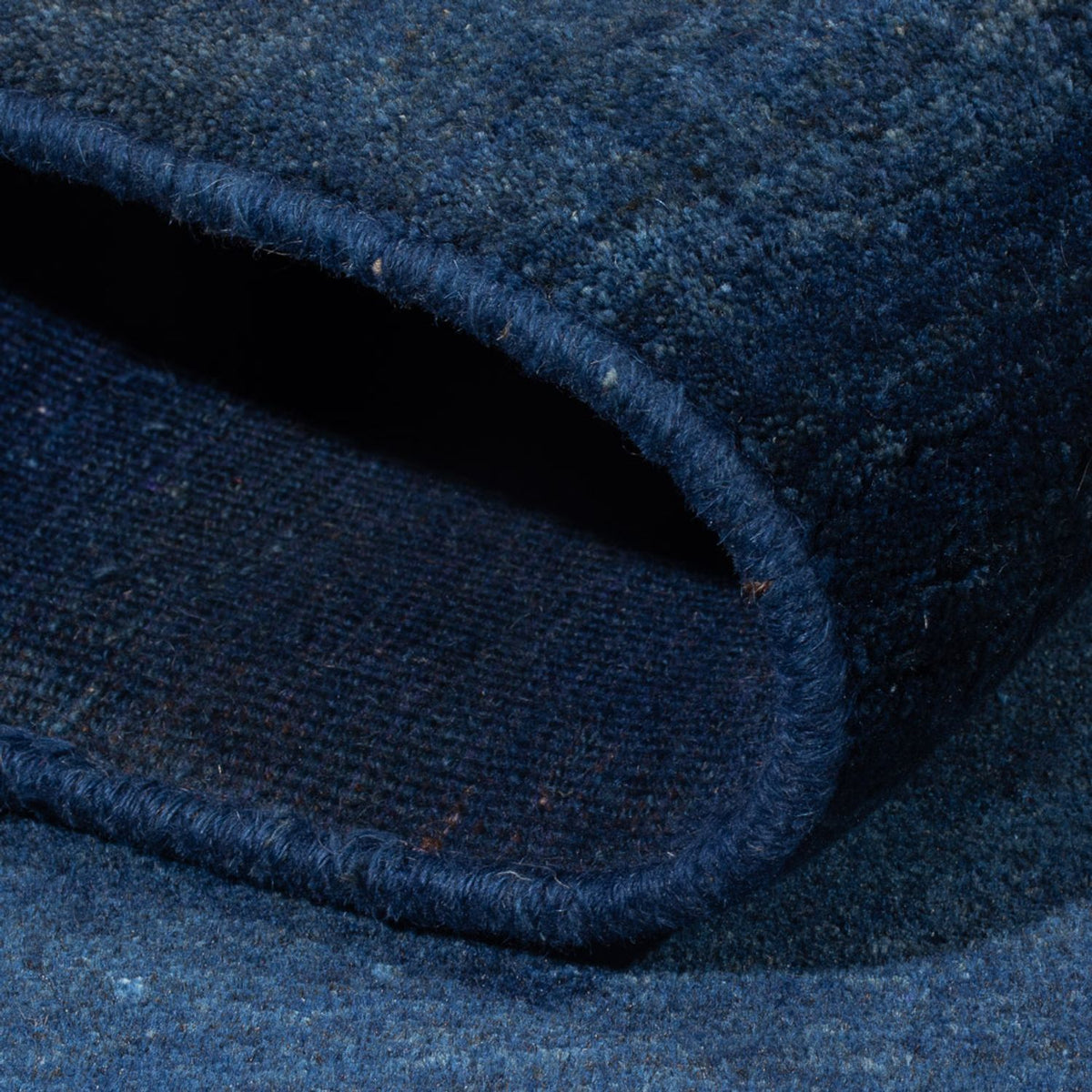 Dywan Gabbeh - perski - 172 x 117 cm - ciemnoniebieski