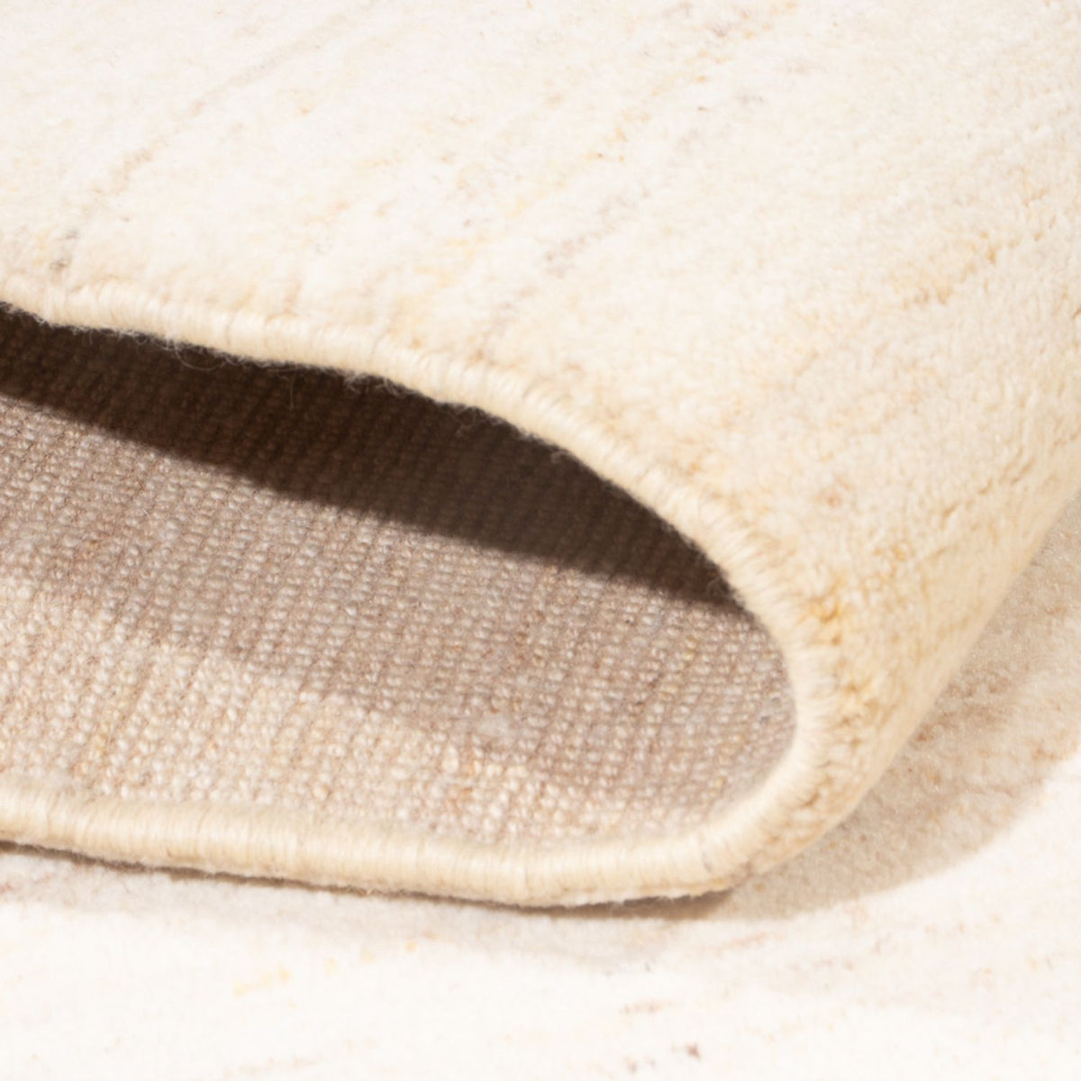 Dywan Gabbeh - perski - 175 x 121 cm - beżowy