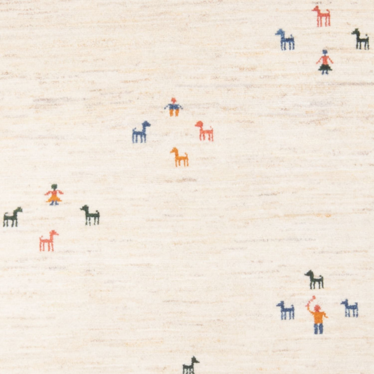 Dywan Gabbeh - perski - 177 x 120 cm - wielokolorowy