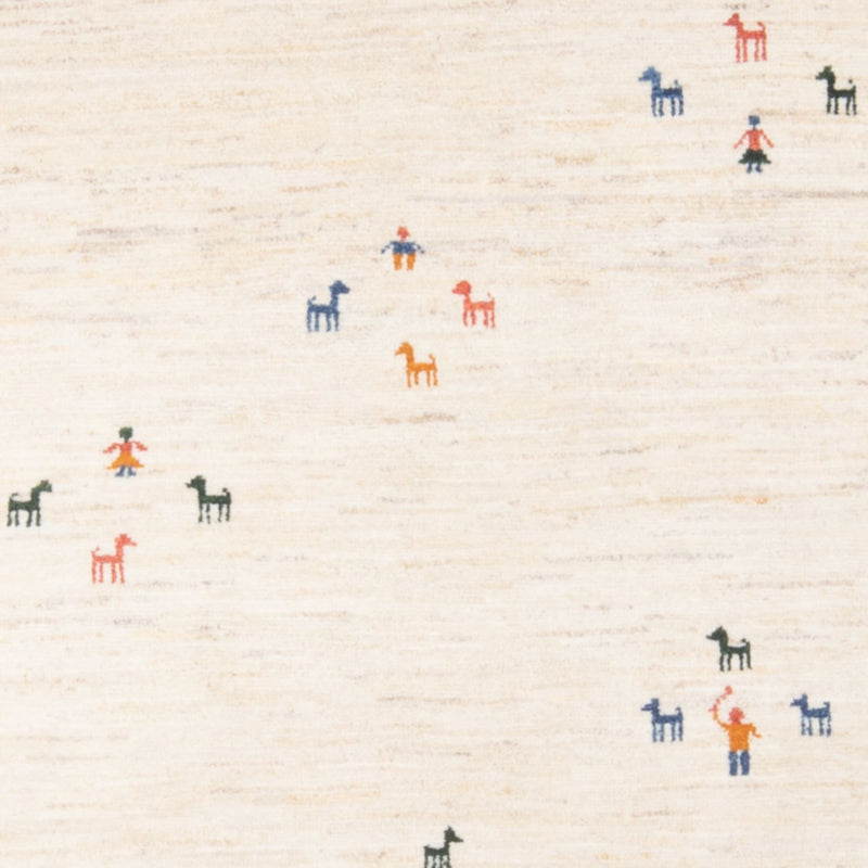 Dywan Gabbeh - perski - 177 x 120 cm - wielokolorowy