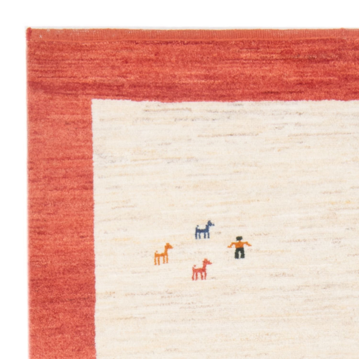 Dywan Gabbeh - perski - 177 x 120 cm - wielokolorowy