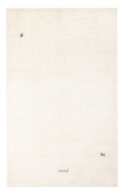 Dywan Gabbeh - perski - 173 x 110 cm - biały