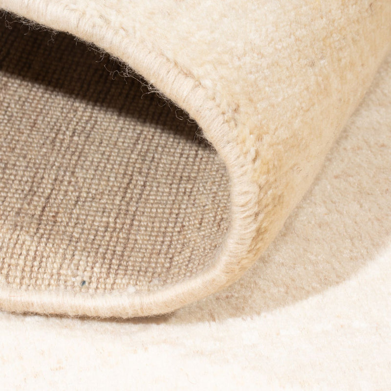 Dywan Gabbeh - perski - 173 x 110 cm - biały