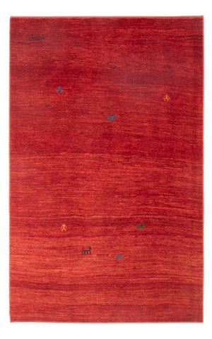 Dywan Gabbeh - perski - 185 x 114 cm - czerwony