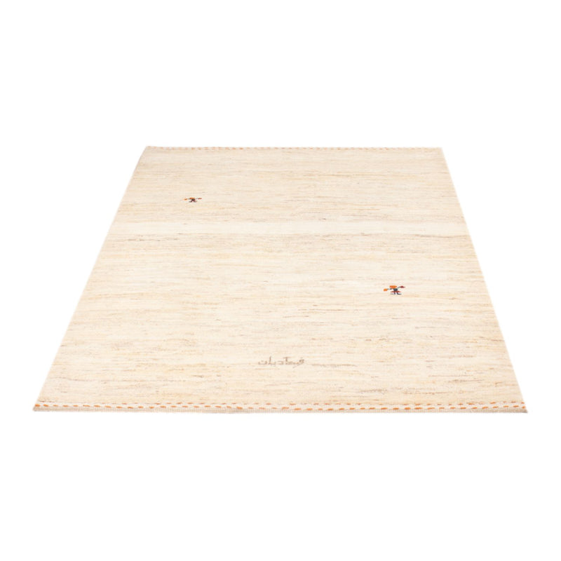 Dywan Gabbeh - perski - 160 x 110 cm - kremowy