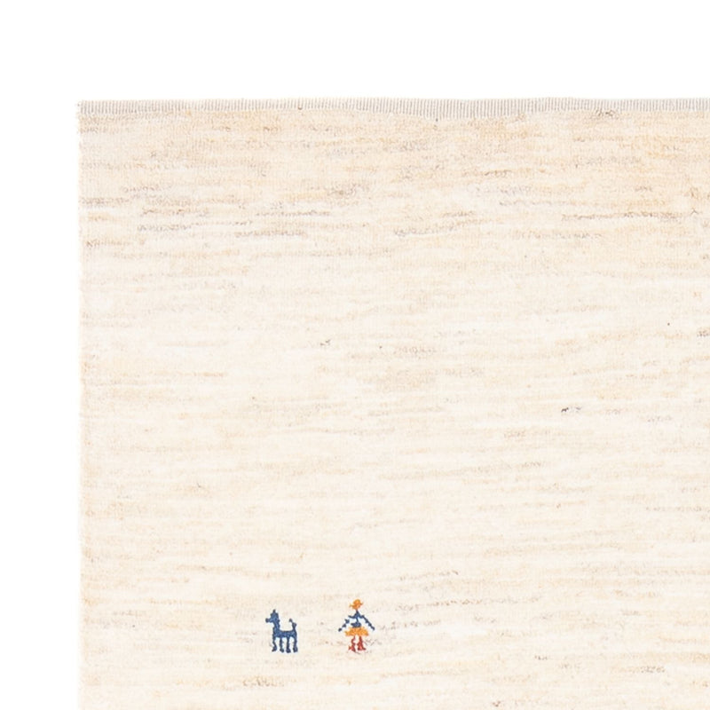 Dywan Gabbeh - perski - 184 x 112 cm - beżowy