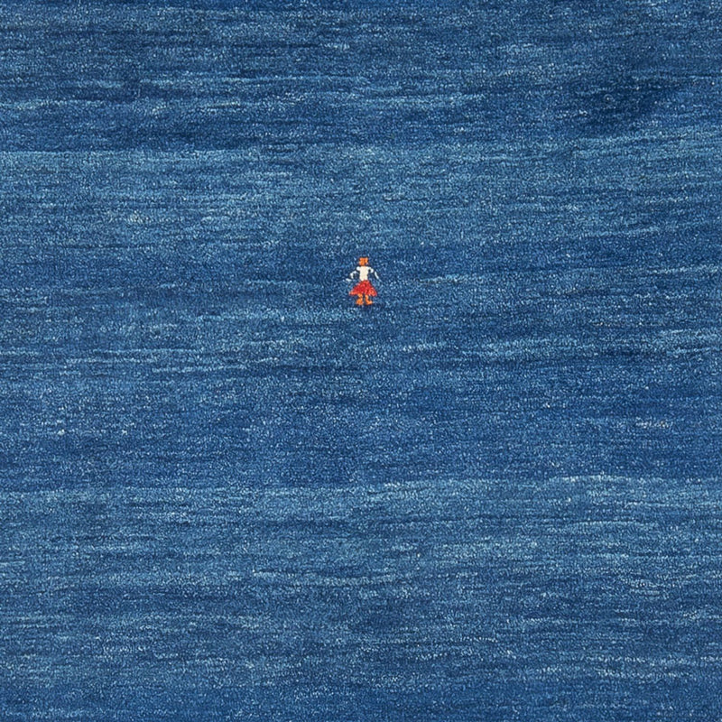 Dywan Gabbeh - perski - 192 x 122 cm - ciemnoniebieski