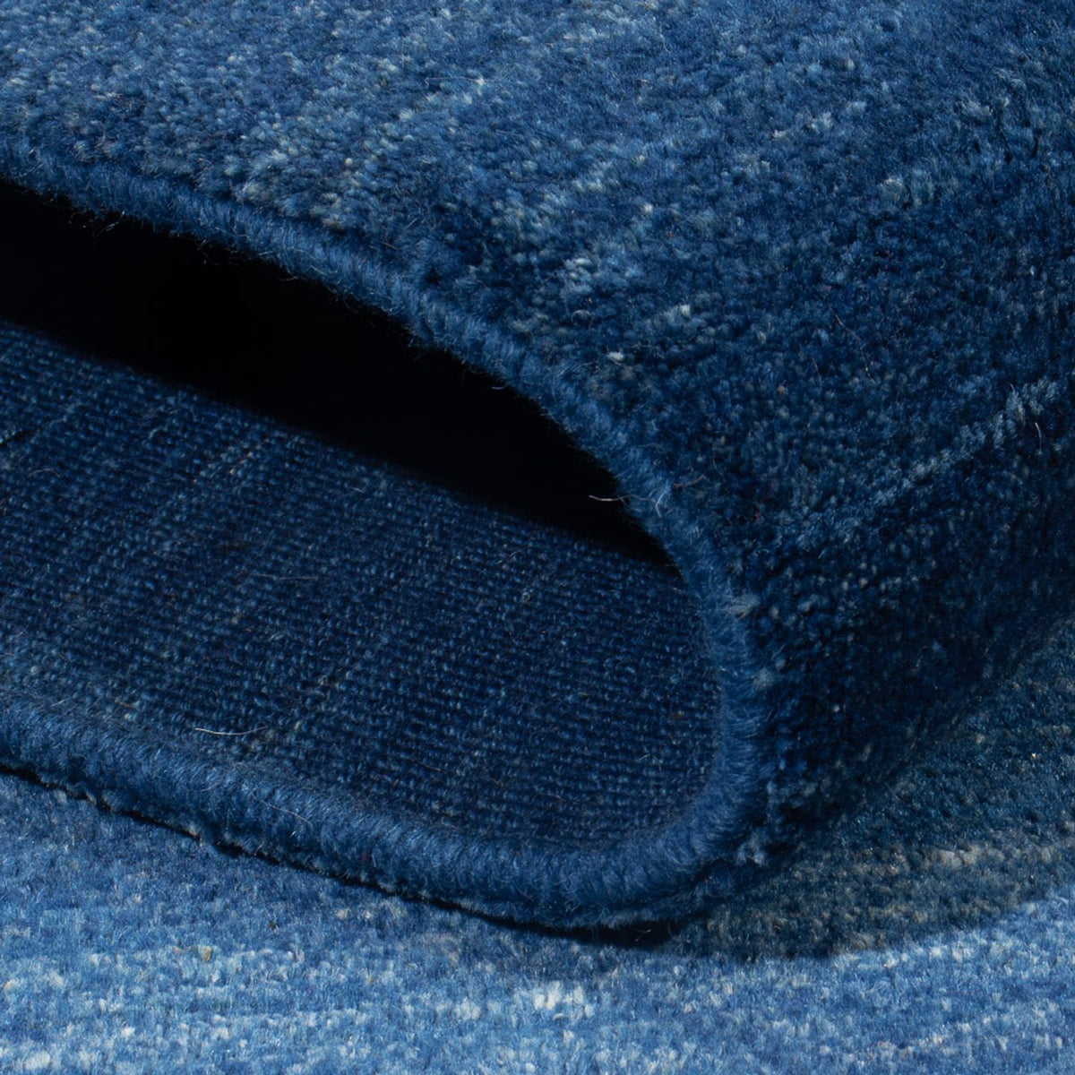 Dywan Gabbeh - perski - 192 x 122 cm - ciemnoniebieski