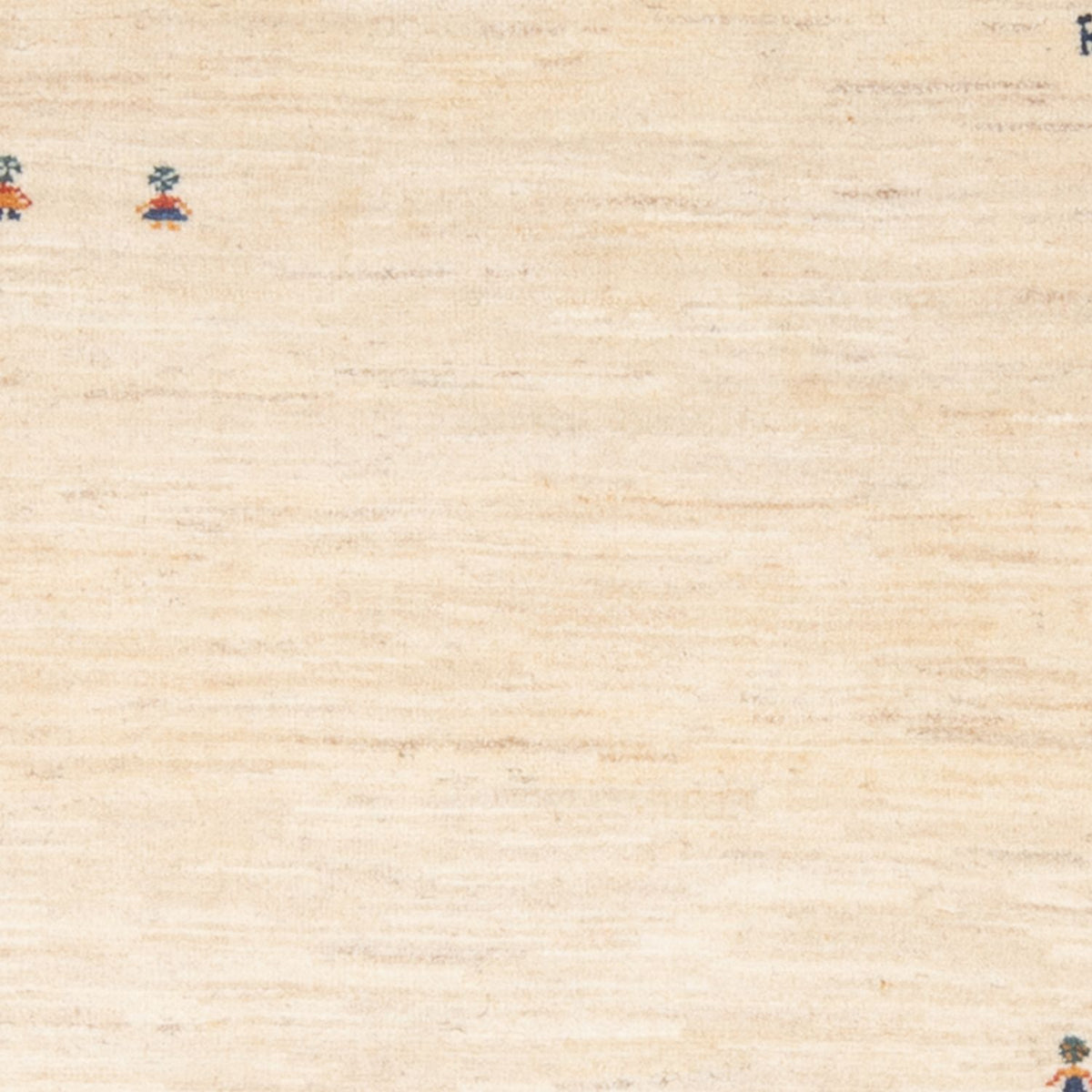 Dywan Gabbeh - perski - 150 x 109 cm - jasny beż