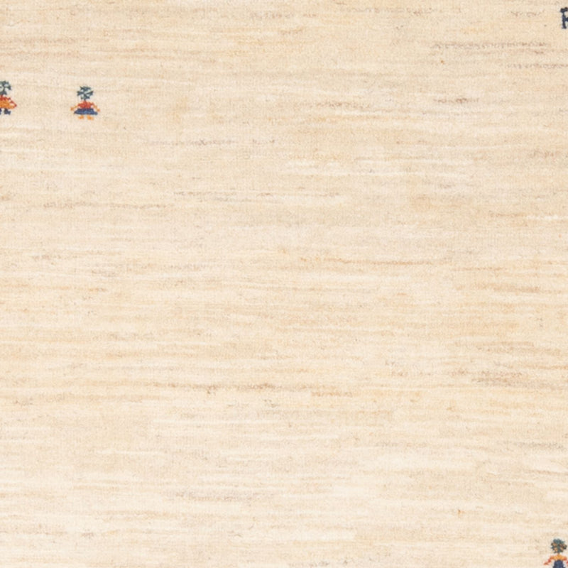 Dywan Gabbeh - perski - 150 x 109 cm - jasny beż