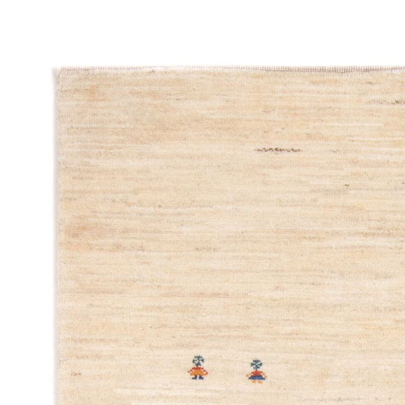 Dywan Gabbeh - perski - 150 x 109 cm - jasny beż