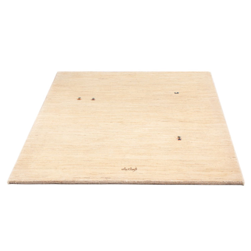 Dywan Gabbeh - perski - 150 x 109 cm - jasny beż