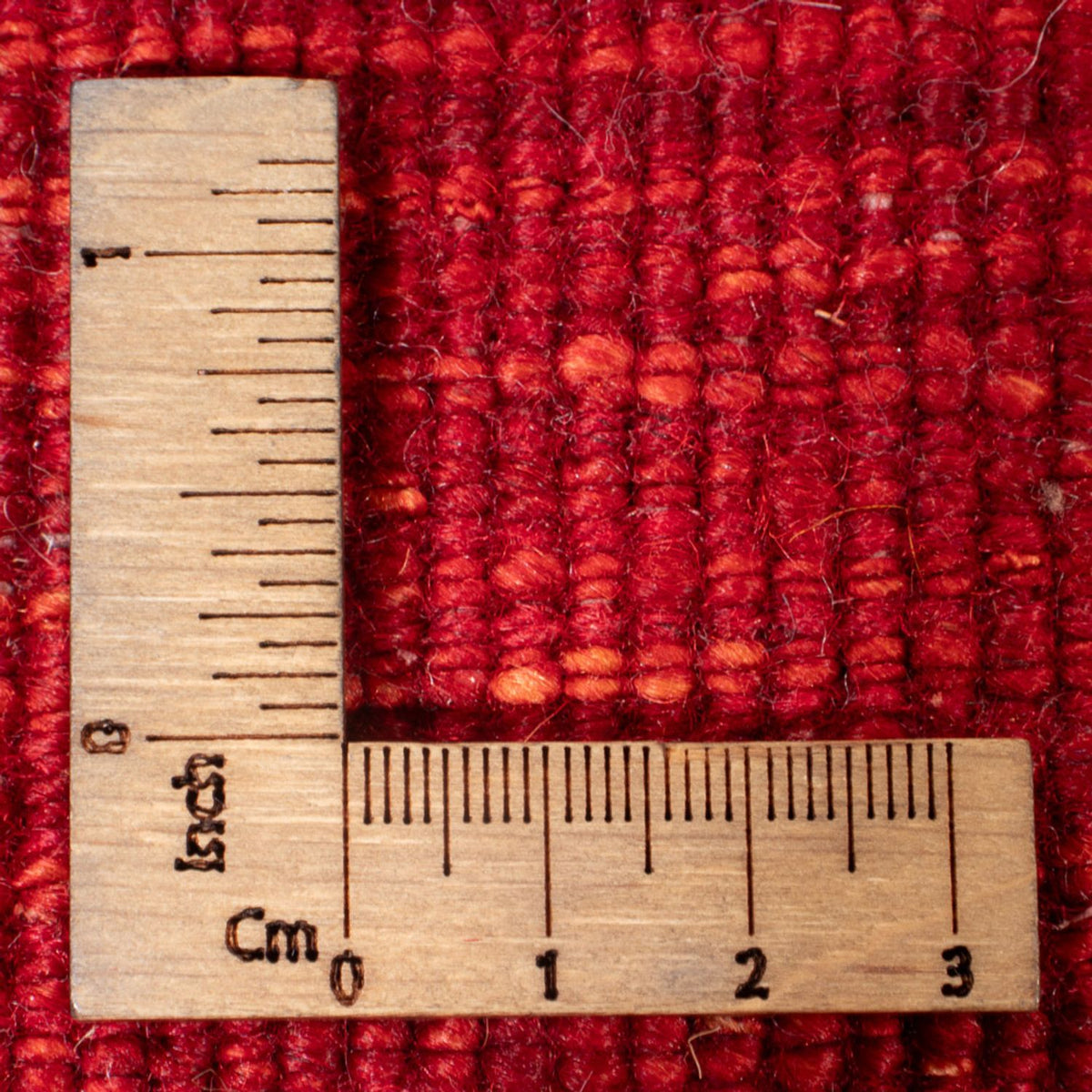 Dywan Gabbeh - perski - 190 x 122 cm - czerwony