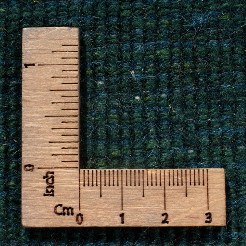 Dywan Gabbeh - perski - 146 x 98 cm - ciemna zieleń