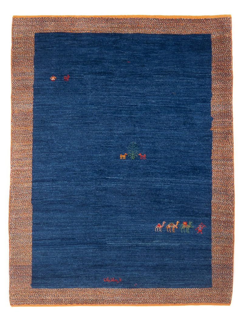Dywan Gabbeh - perski - 175 x 124 cm - wielokolorowy