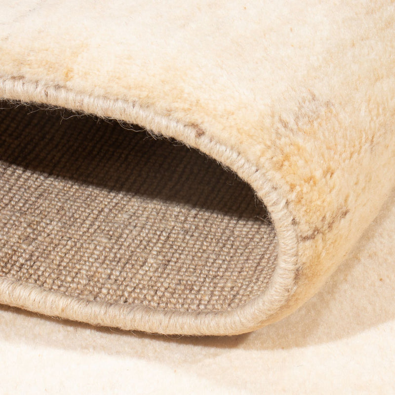 Dywan Gabbeh - perski - 162 x 111 cm - beżowy