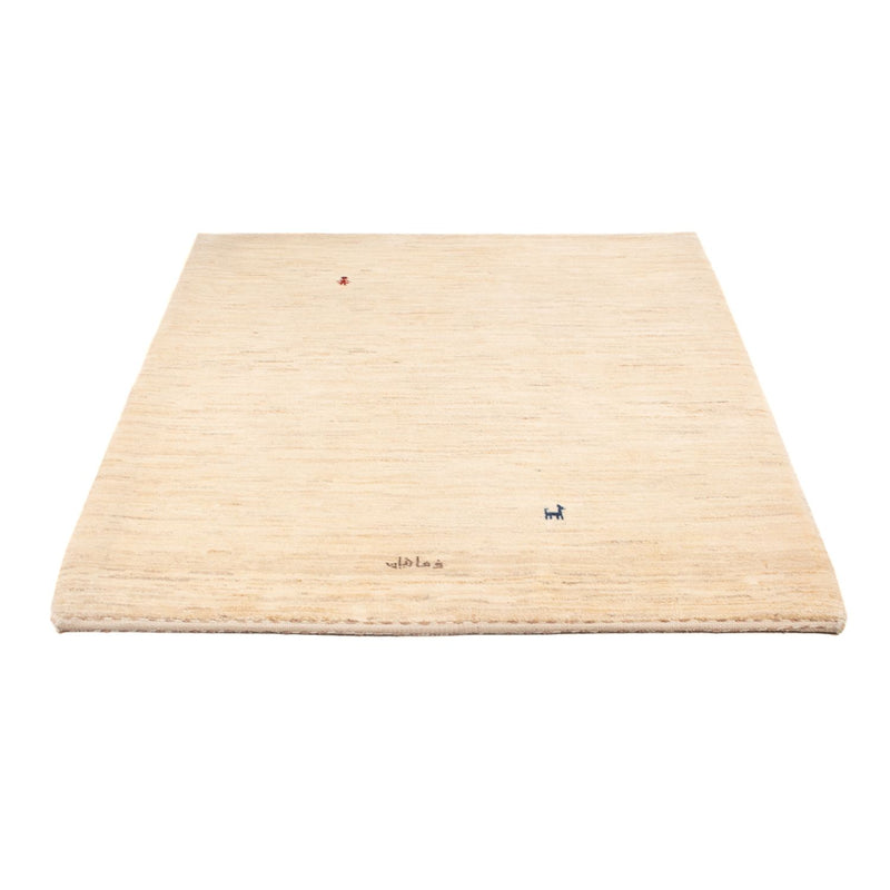 Dywan Gabbeh - perski - 162 x 111 cm - beżowy