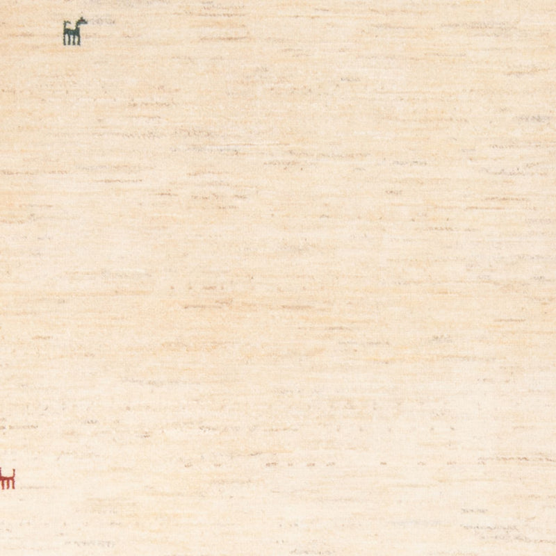 Dywan Gabbeh - perski - 153 x 108 cm - jasny beż