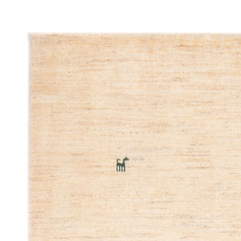 Dywan Gabbeh - perski - 153 x 108 cm - jasny beż