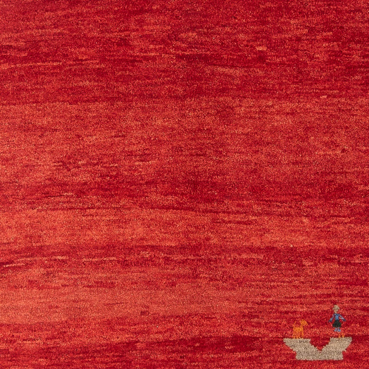 Dywan Gabbeh - perski - 193 x 122 cm - wielokolorowy