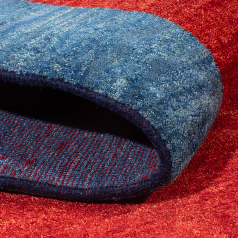 Dywan Gabbeh - perski - 193 x 122 cm - wielokolorowy