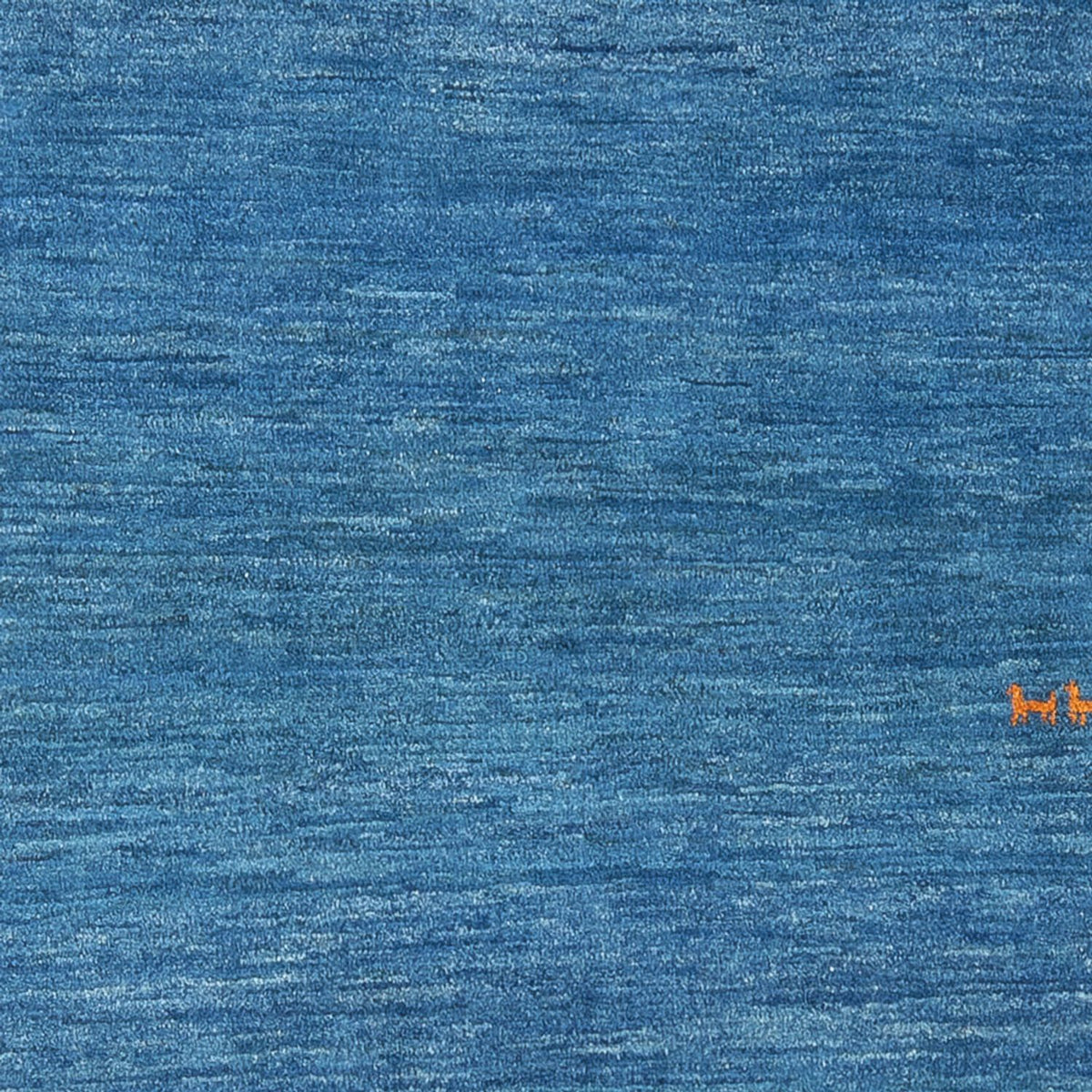 Dywan Gabbeh - perski - 176 x 115 cm - niebieski