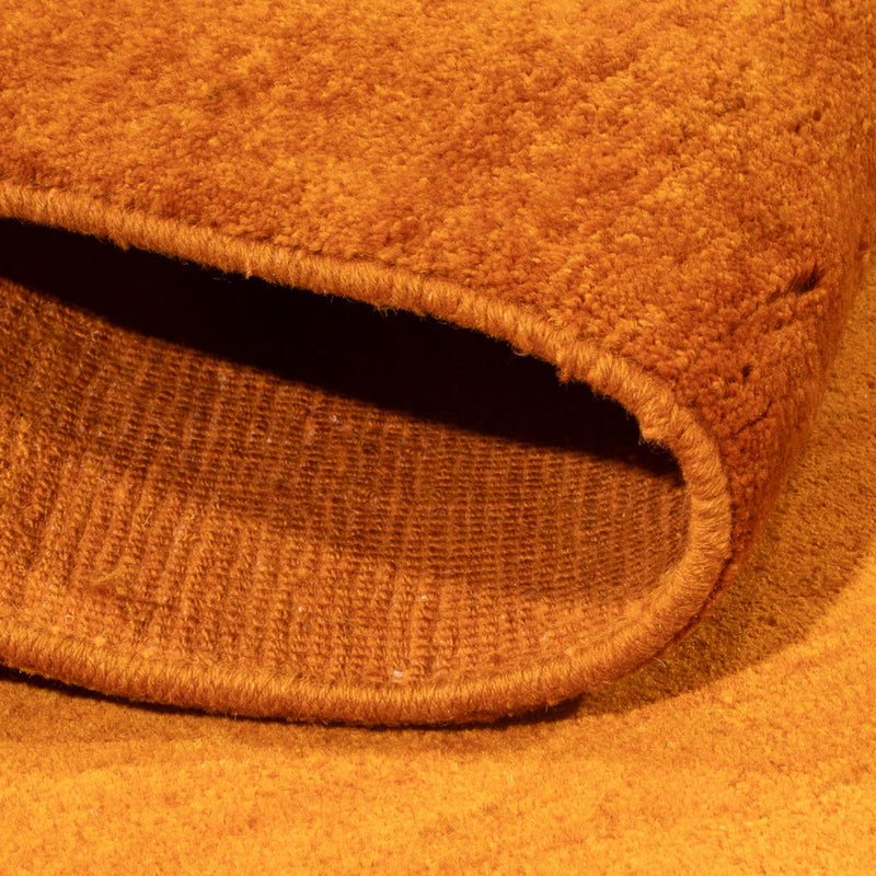 Dywan Gabbeh - perski - 178 x 123 cm - pomarańczowy