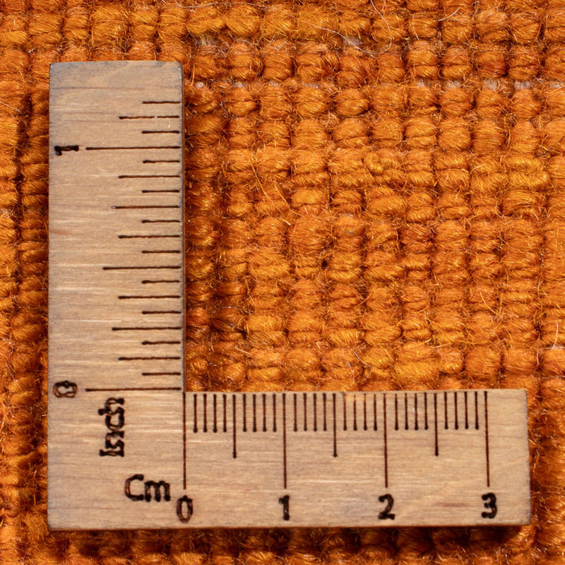 Dywan Gabbeh - perski - 178 x 123 cm - pomarańczowy