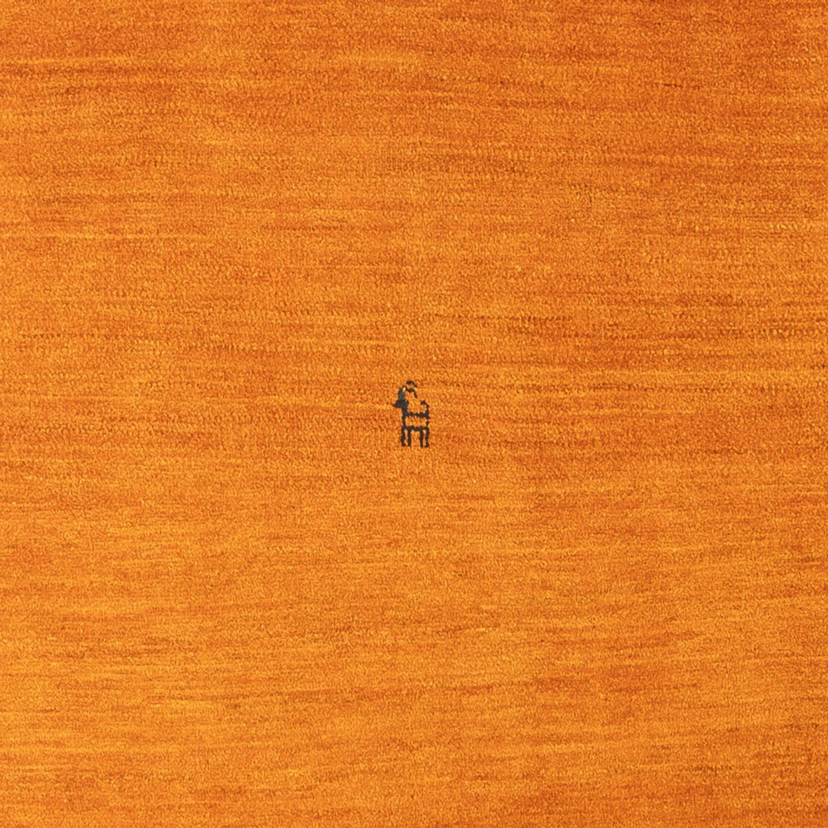 Dywan Gabbeh - perski - 190 x 120 cm - pomarańczowy