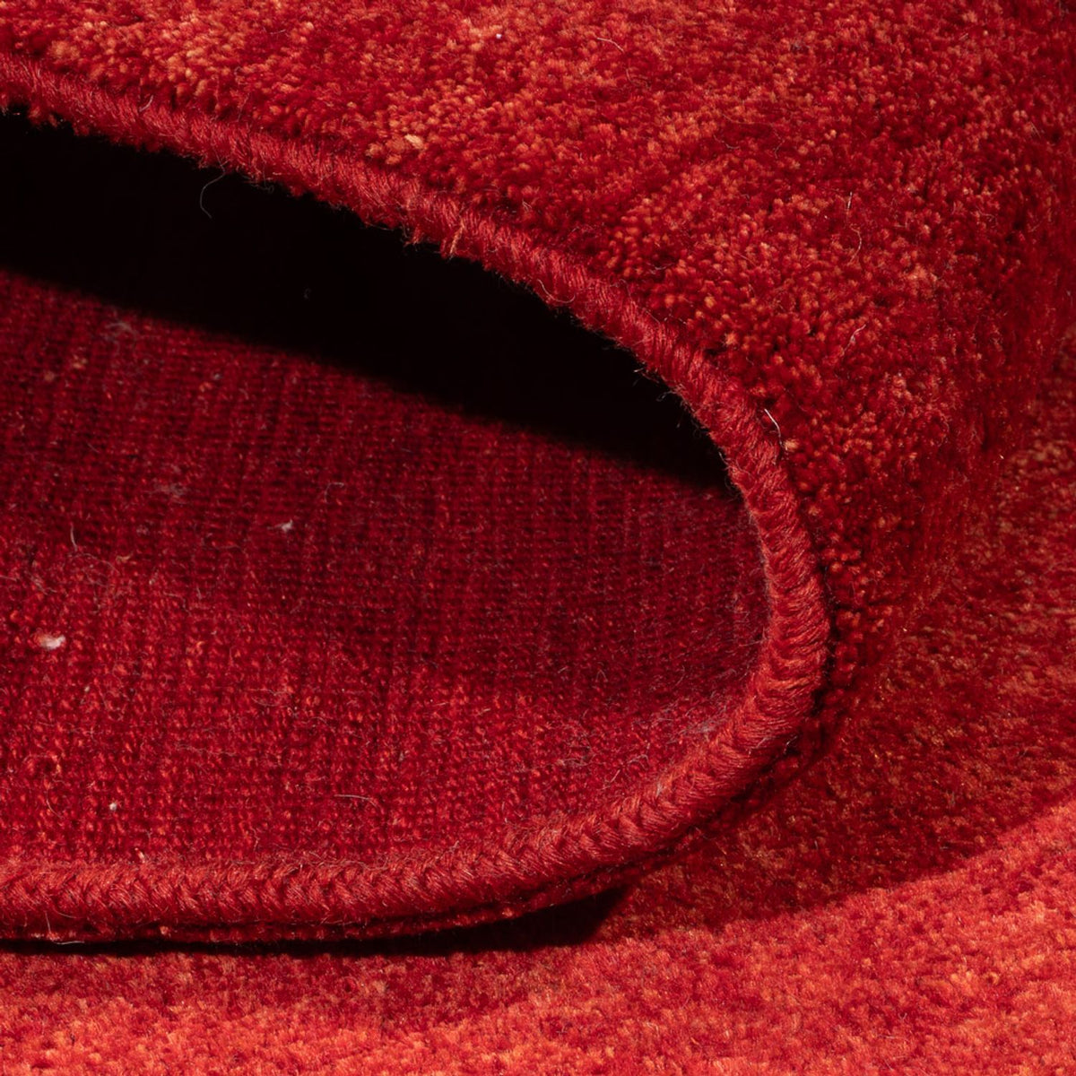 Dywan Gabbeh - perski - 186 x 122 cm - czerwony