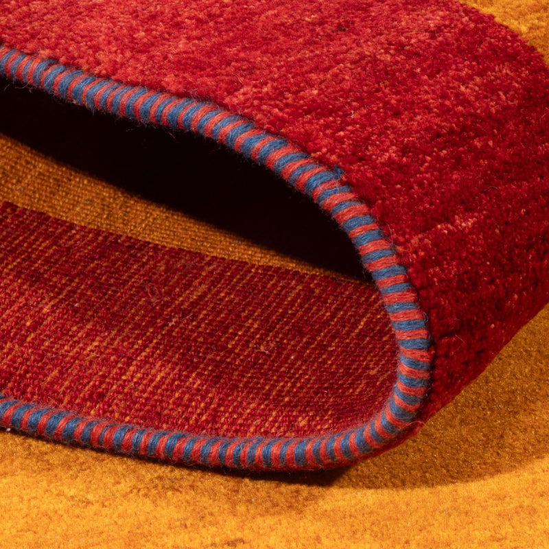 Dywan Gabbeh - perski - 183 x 120 cm - wielokolorowy