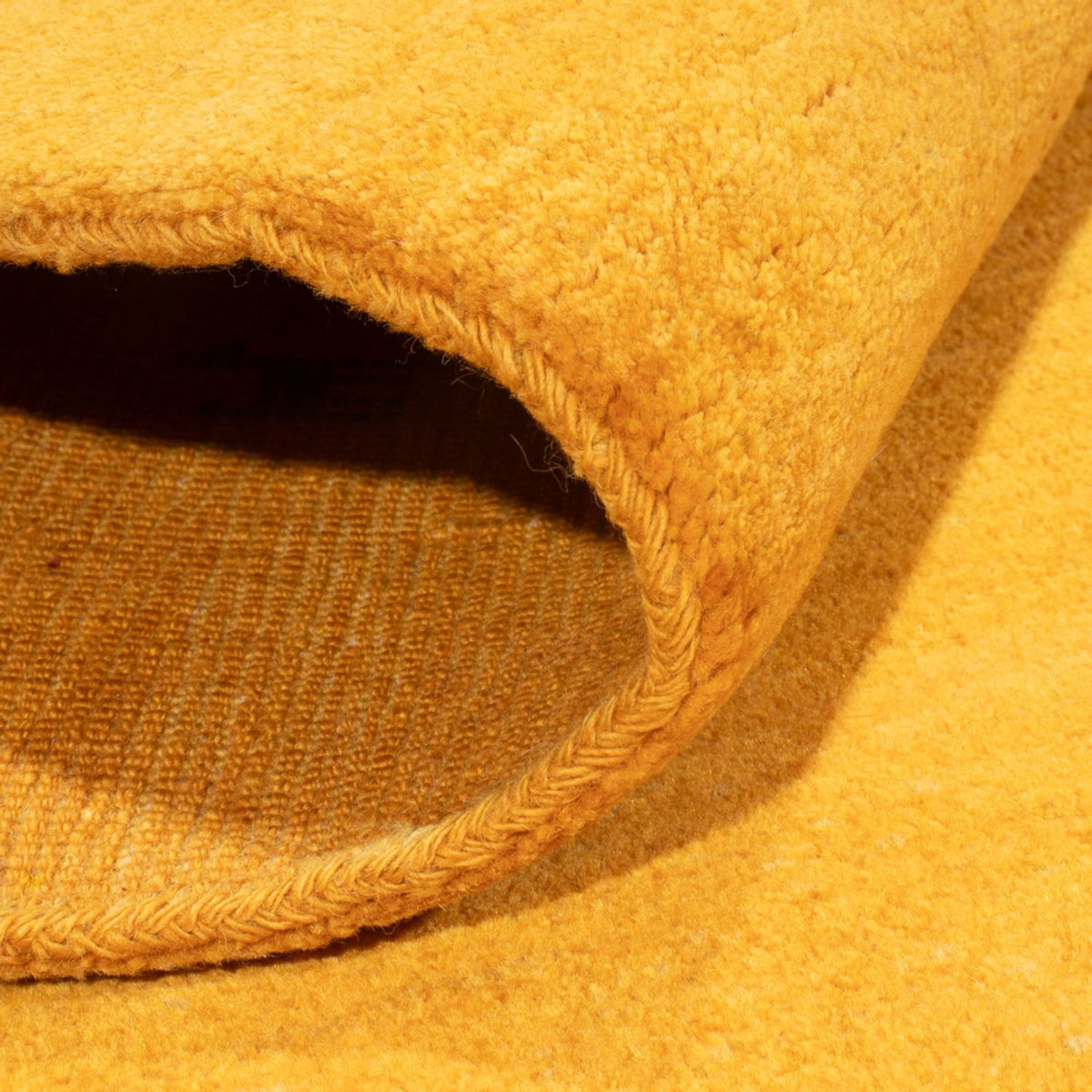 Dywan Gabbeh - perski - 147 x 100 cm - złoto