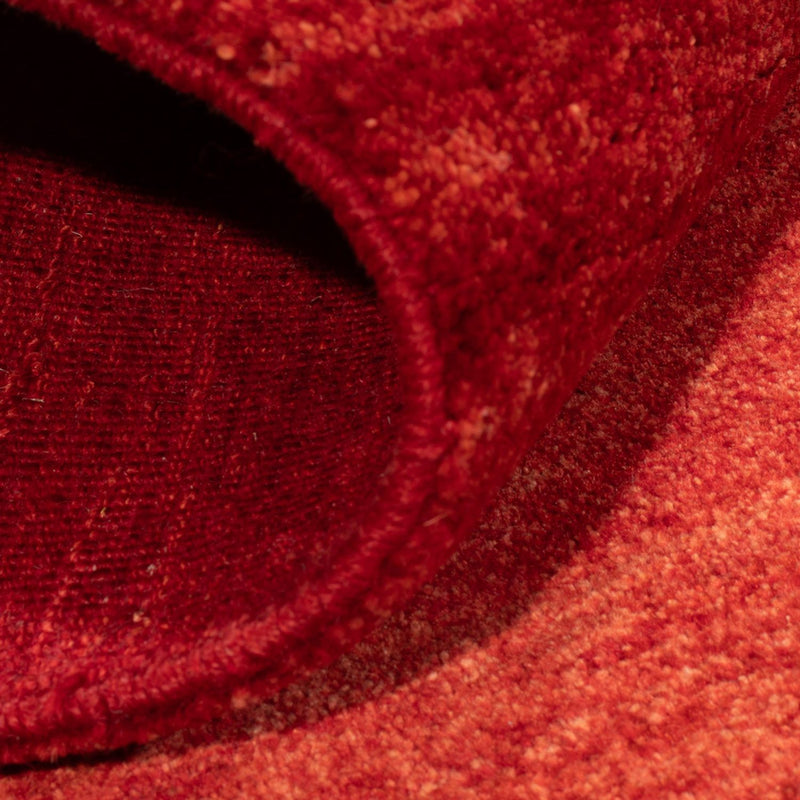 Dywan Gabbeh - perski - 145 x 101 cm - czerwony