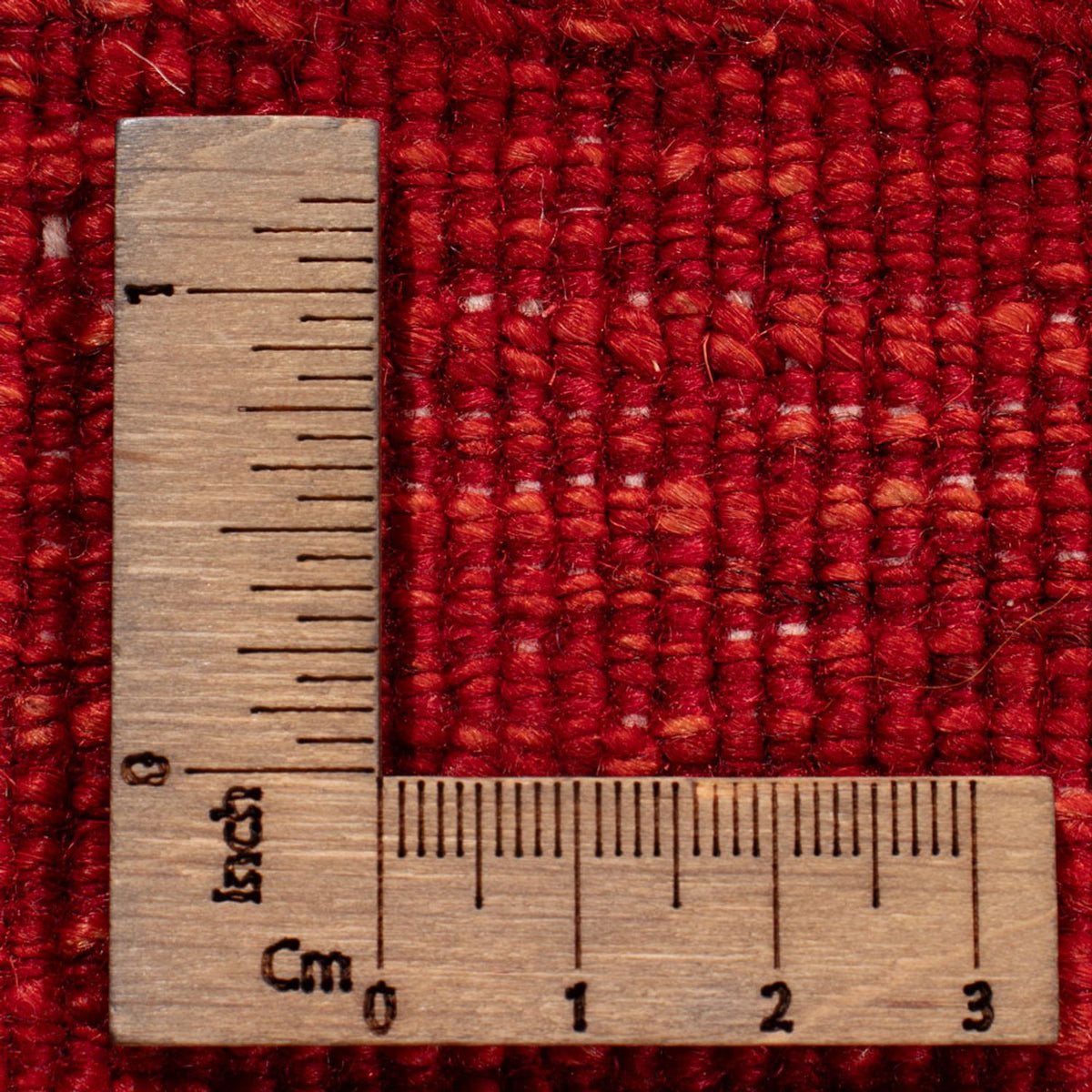 Dywan Gabbeh - perski - 145 x 101 cm - czerwony