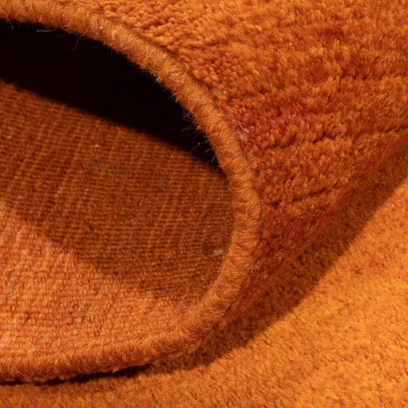 Dywan Gabbeh - perski - 147 x 104 cm - pomarańczowy