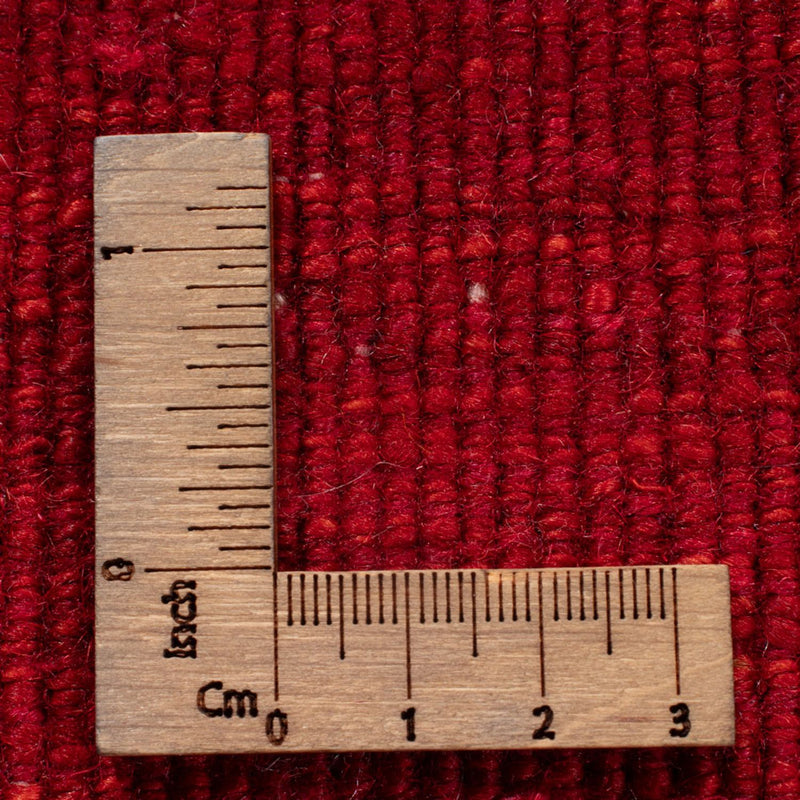 Dywan Gabbeh - perski - 142 x 100 cm - czerwony