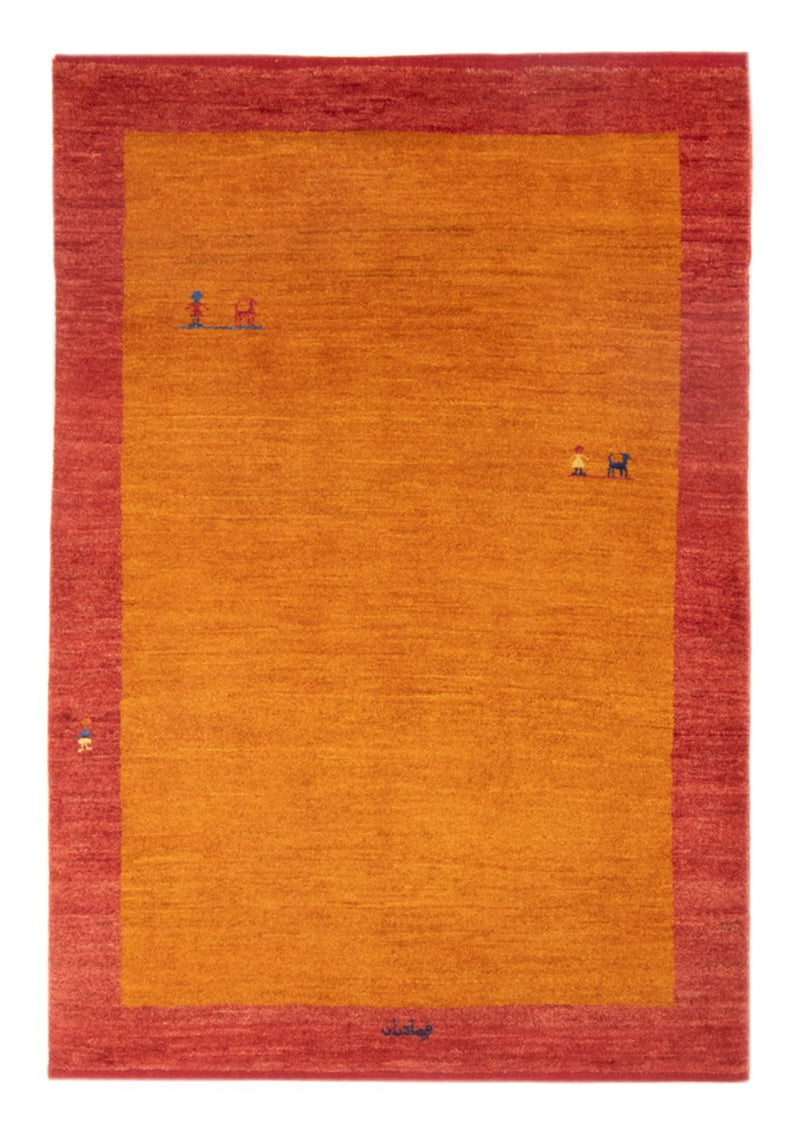 Dywan Gabbeh - perski - 155 x 101 cm - wielokolorowy