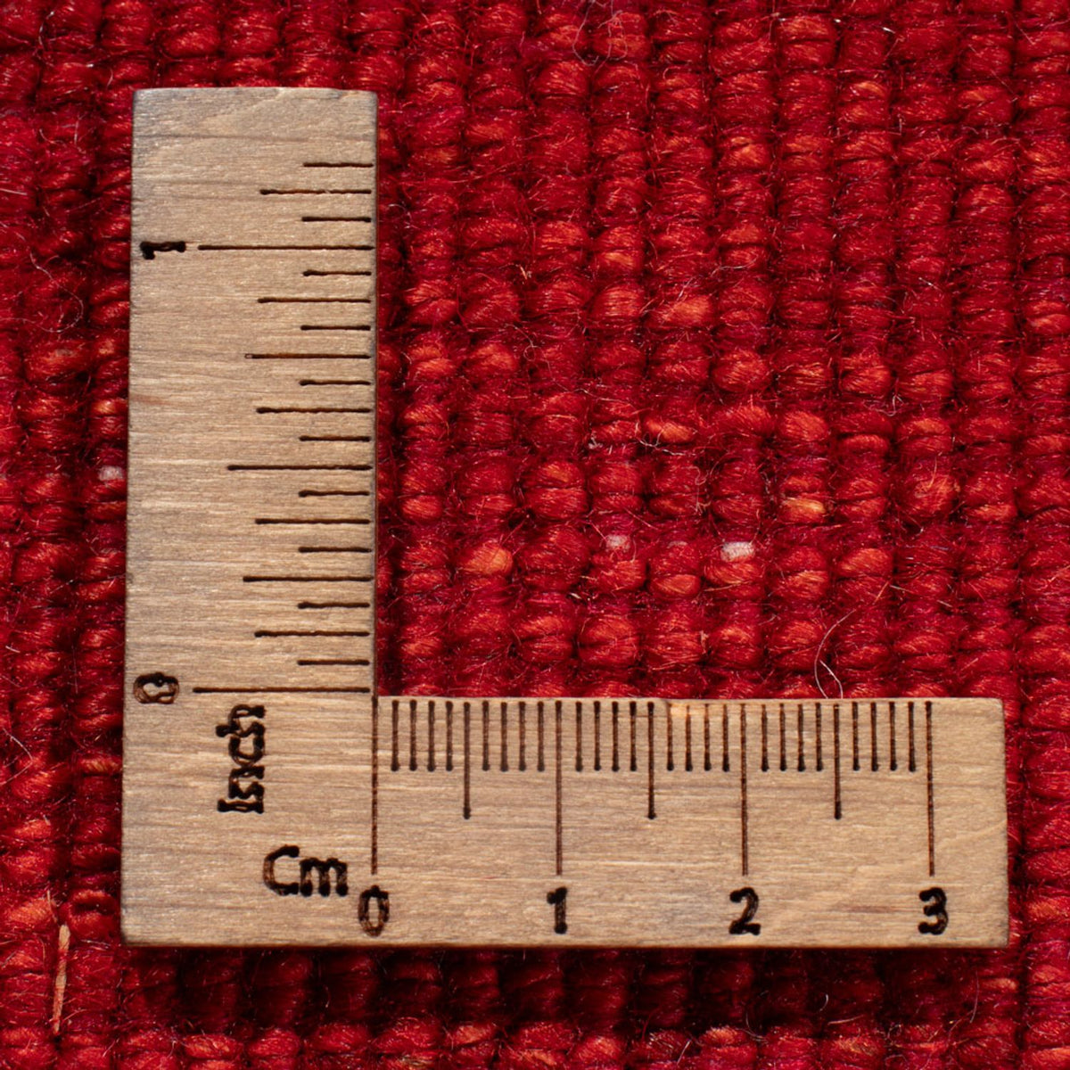 Dywan Gabbeh - perski - 156 x 101 cm - czerwony