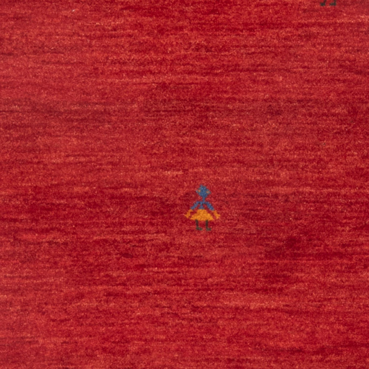 Dywan Gabbeh - perski - 145 x 96 cm - czerwony