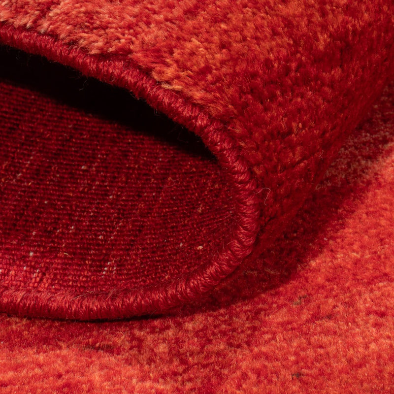 Dywan Gabbeh - perski - 140 x 104 cm - czerwony